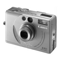 Canon C831002 - PowerShot S20 3.2MP Digital Camera User Manual