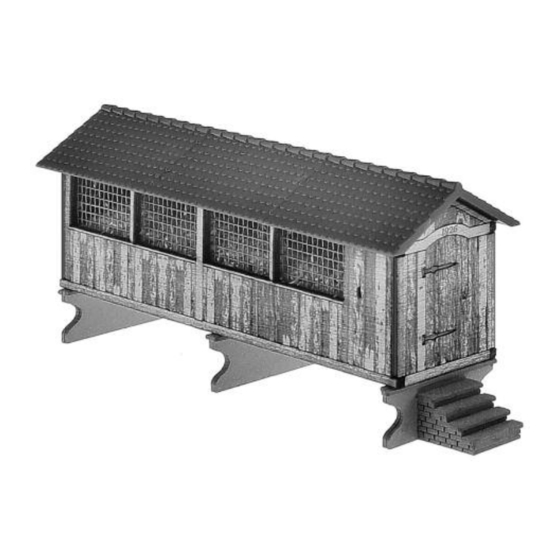 Faller Maize Silo 130531 Assembly Instructions