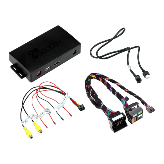 Adaptiv Mini CAM-AU6-AD Fitting & User Manual