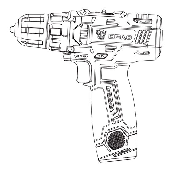 DeKo DKCD12XL01 Instruction Manual