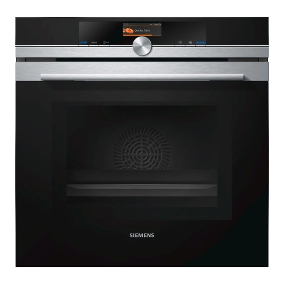 Siemens HM636GN 1 Series User Manual And Installation Instructions