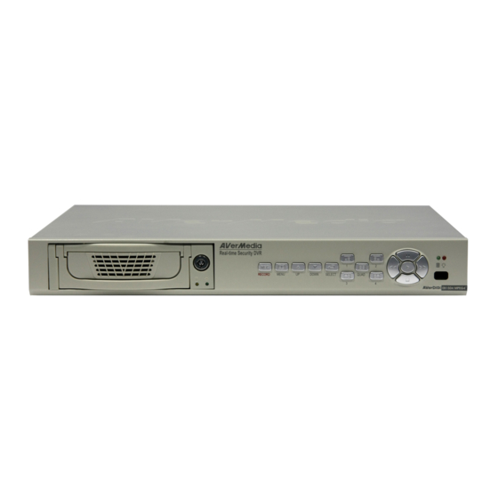 Avermedia AVerDiGi EB1504 MPEG4/MPEG4 User Manual