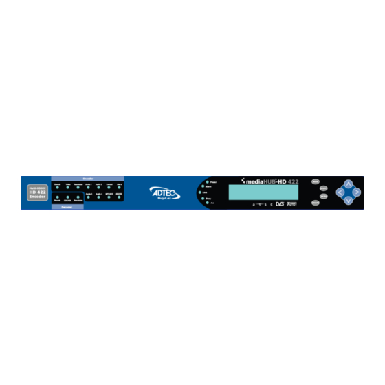 Adtec mediaHUB-HD 422 User Manual