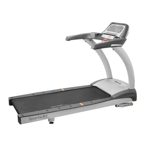 SportsArt Fitness T621 Owner's Manual