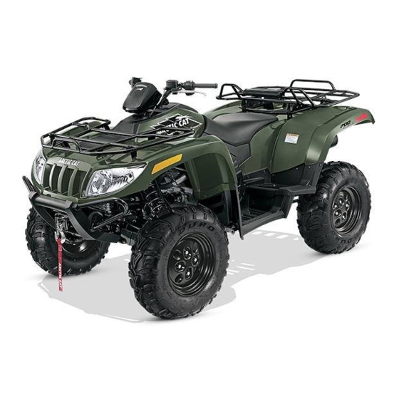 Arctic Cat 700 Diesel 2015 Operator's Manual