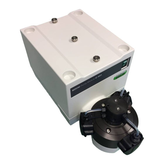 Buchi C-605 Operation Manual