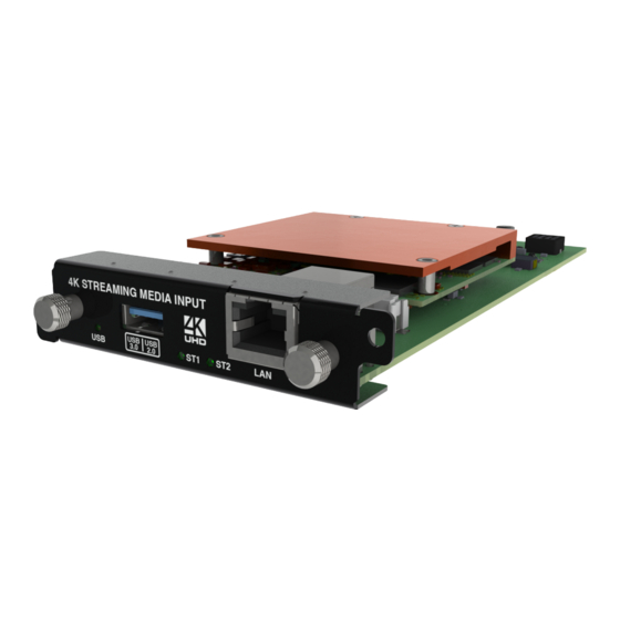 Tvone CM-AVIP-IN-1USB-1ETH Quick Start Manual