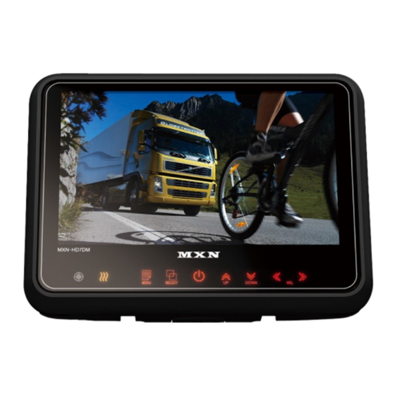 MXN HD7DM Owner's Manual