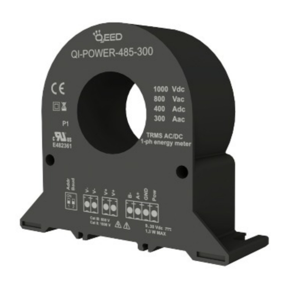 QEED QI-POWER-485-300 Quick Manual