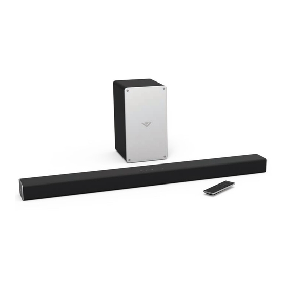 Vizio SB3621n-E8M Quick Start Manual