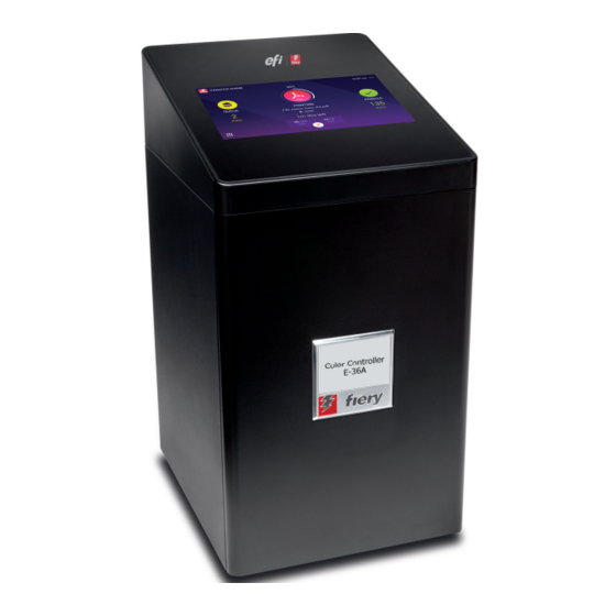 EFI E-36A Installation And Service Manual