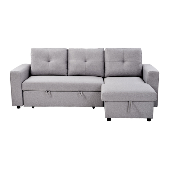 Furniture of America CM6068 Sectional Manuals