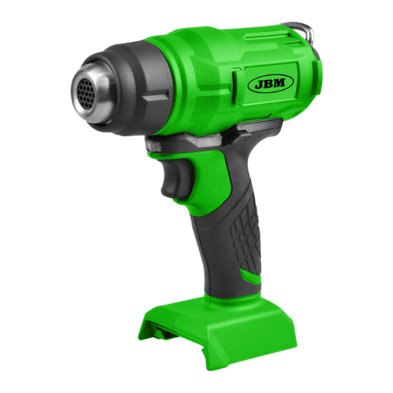 User Manuals: JBM 60042 Cordless Heat Gun