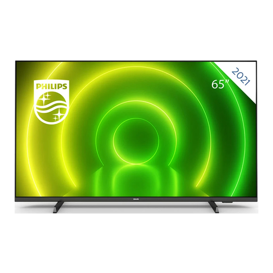 Philips 65PUS7406 65 inch TV Manuals
