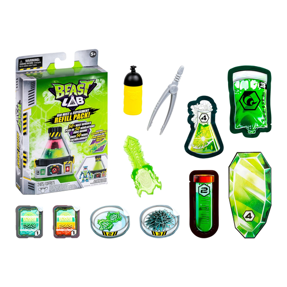 MOOSE BEST LAB BIO MIST & EXPERIMENT REFILL PACK Instruction Manual