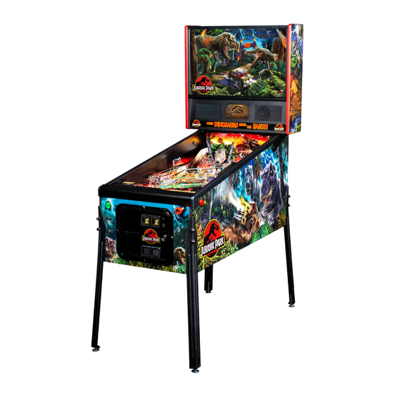 Stern Pinball Jurassic Park HOME EDITION PLUS Instructions Manual