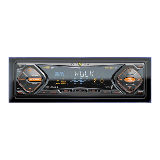 VDO CD 2703 Datasheet