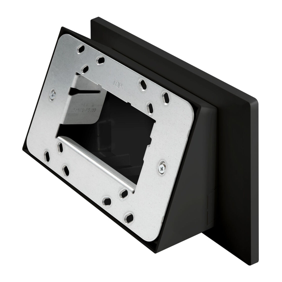 Crestron TSW-770 / TSW-1070 Series, TSW-770-MSMK-ANG, TSW-1070-MSMK-ANG Manual