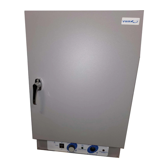 VWR International 1310 Installation And Operation Manual