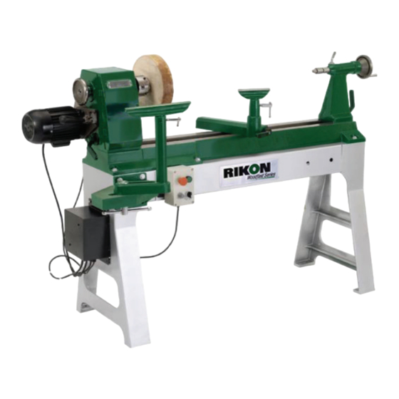 Rikon Power Tools Woodfast 70-450 Owner's Manual