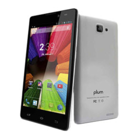 Plum Z512 Might Plus Manual