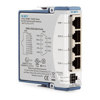 National Instruments NI 9871 Operating Instructions Manual