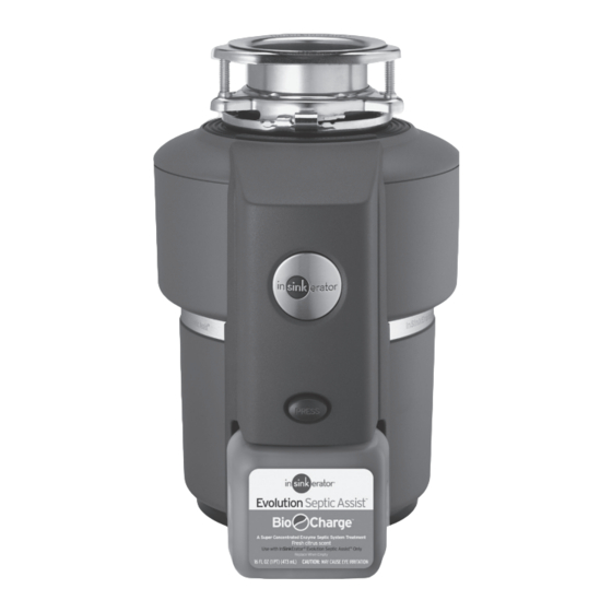 InSinkErator Evolution Series Manual