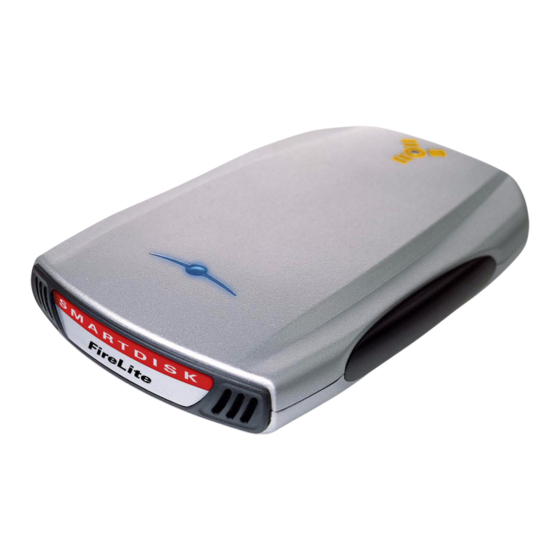SmartDisk FireLite User Manual
