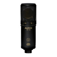 Audix CX-112 Manual