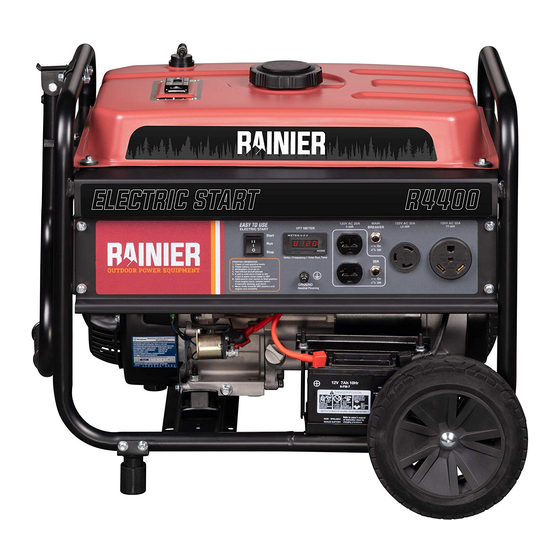 Rainier R4400 Manual