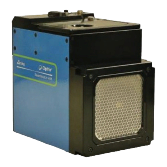 MKS Ophir BeamWatch AM User Notes