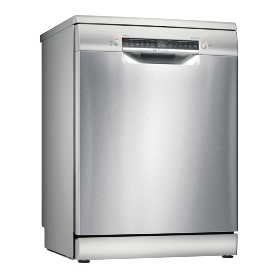 Bosch SMS4IMI62T Information For Use