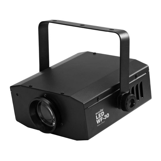 EuroLite LED WF-30 User Manual