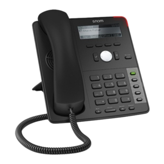 Snom D710 Manual