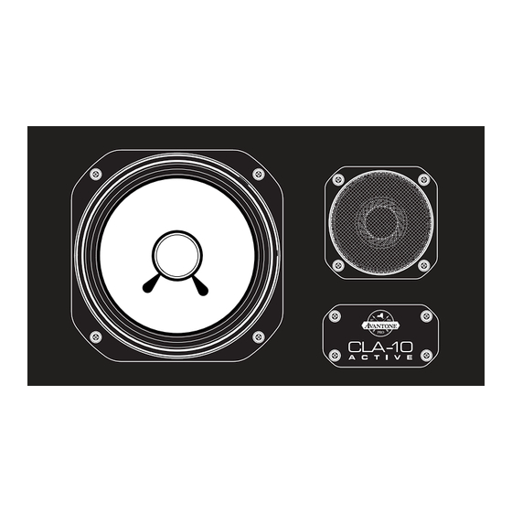 Avantone Pro CLA-10 ACTIVE Manual