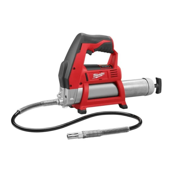 Milwaukee M12GG-0 Original Instructions Manual