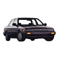 Honda Accord 87 Manual