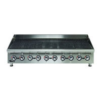 Star Ultra-Max Lava Rock Gas Char-Broilers 8024CB Installation And Operating Instructions Manual