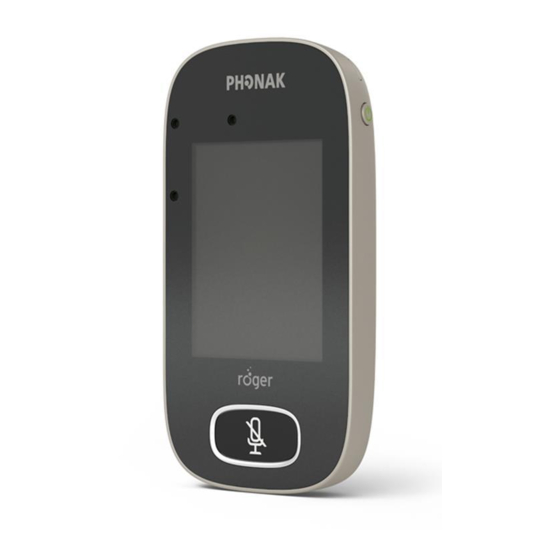 Phonak Roger User Manual