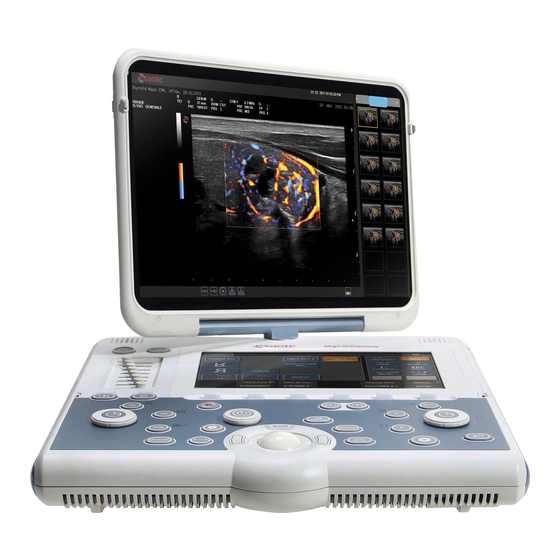 Esaote MyLabGamma Quick Reference Manual