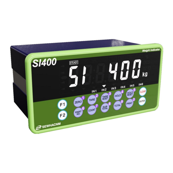 Sewhacnm SI 400 User Manual