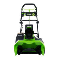 GreenWorks 26272 Owner's Manual