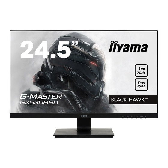 Iiyama G-MASTER G2530HSU User Manual
