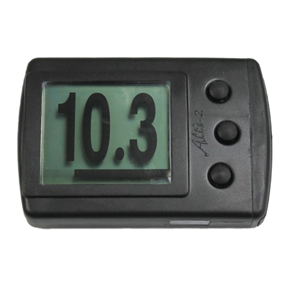 Alti-2 ALTIMASTER NEPTUNE Altimeter Manuals