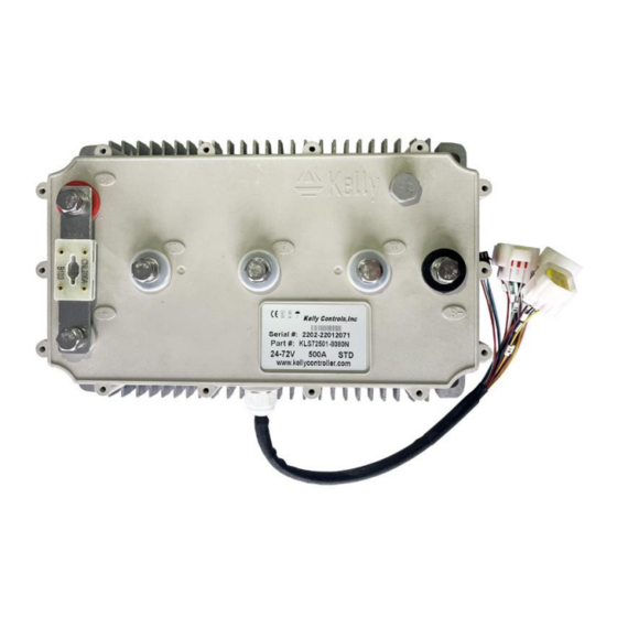 User Manuals: Kelly KLS8080N Motor Controller