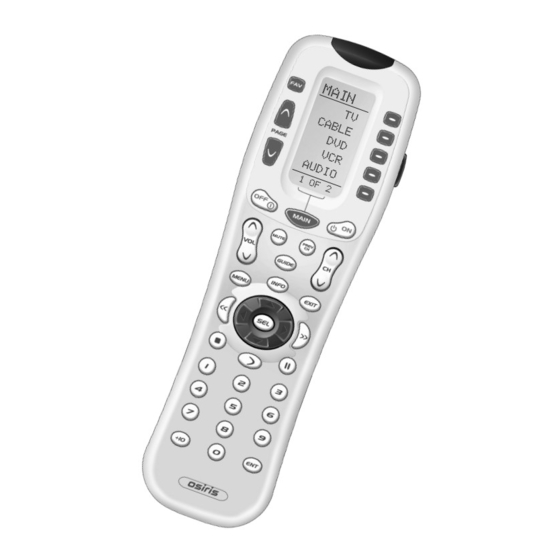 OSIRIS MX-350 Owner's Manual