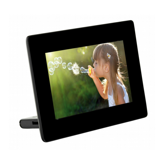 AgfaPhoto AF 5078PS Digital Photo Frame Manuals