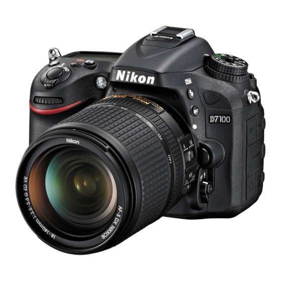 Nikon D7100 Specifications