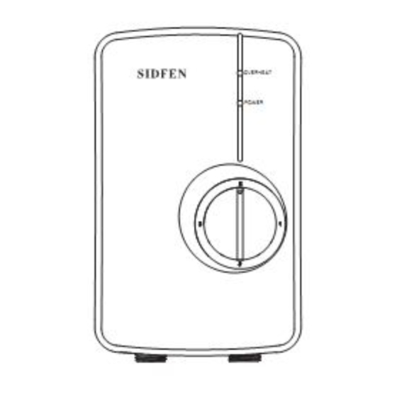 SIDFEN A3 Installation And Ownera Manual