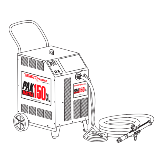 Thermal Dynamics PAK Master 150XL Operating Manual